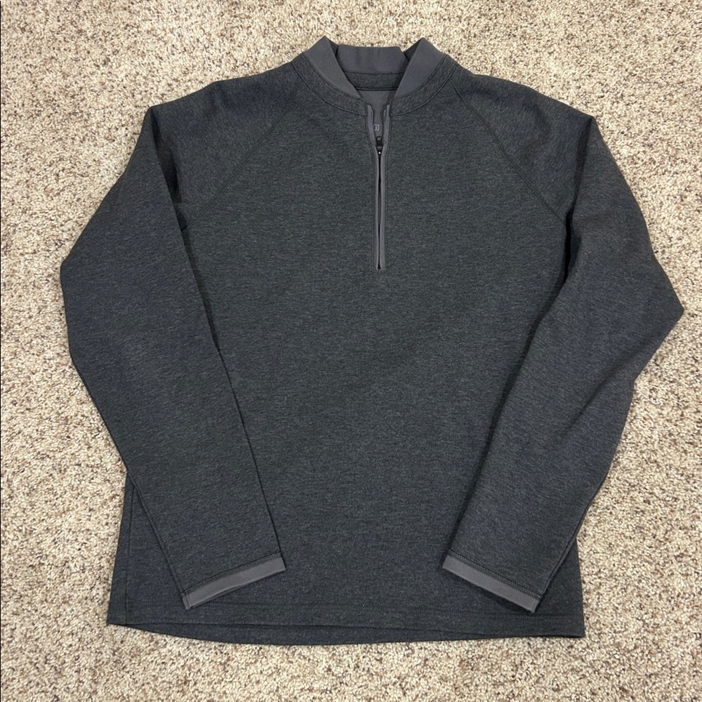 Adidas Gray Zip-Up Sweatshirt